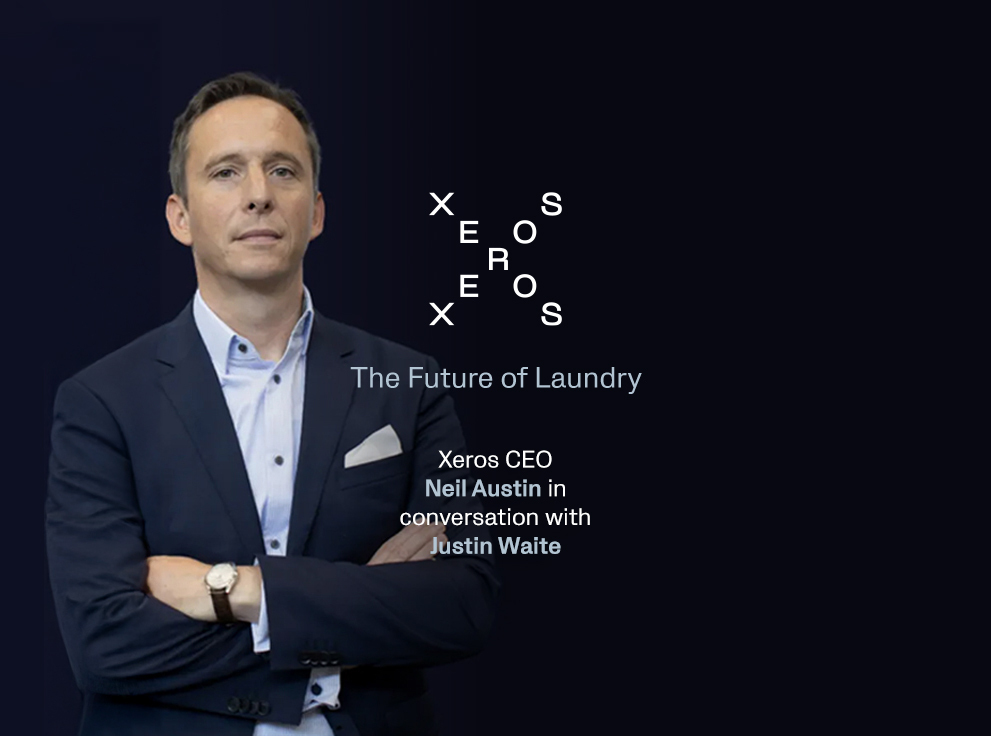 Xeros CEO Neil Austin in conversation with Justin Waite
